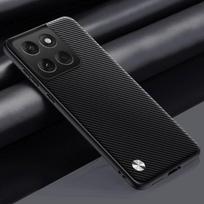Prabangus PU odos galinis telefono dėklas Motorola Moto edge 60 70 Fusion 60Pro 60Neo MOTO Signature minkštas dėklas Moto edge 70 Pro edge 60 Pro black