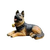 Adorable Husky Dog Car Ornament Lovely Resin Dashboard Figurine for Vehicle Interior Decoration and Gift 13cmx9cm juoda