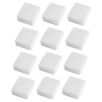 12Pcs Pet Fountain Replacement Olyurethane Sponge Filter For 64Oz/2L Kitten Dog Water Fountain Dispenser Feeder Accessories 1 white