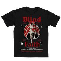Blind Faith Eric Clapton Ginger Baker T-shirt L gray