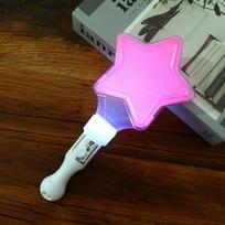 1-10pcs Kpop Lightstick Birthday Stick Concert Pentagram Glow Stick Handheld Flashing Rod Idol Support Rods 1pc