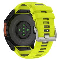 QuickFit 22/26MM Silicone Watch Bracelet For Garmin Fenix 8 47 51mm 6 7 5X 6X 7X Pro Sapphire Solar Enduro 3 Tactix Strap Correa 26mm Epix Pro 51mm yellow