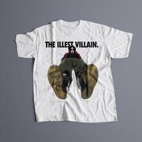 MF DOOM T shirtThe Illest Villain Tee Unisex T-Shirt M gray