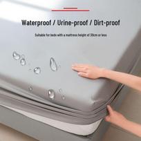 Vandeniui atspari čiužinio apsauga: Visas apsauginis užvalkalas vaikams ir senjorams, šlapimo paklotas, paklodė, universalus visų sezonų. 150x200 cm [Waterproof Urine-proof Bed Sheet]