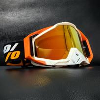 Aukštos kokybės motociklininko akiniai Akiniai Motokroso akiniai Šalmas MX Moto Purvo dviratis ATV Snieglentė Lauko sporto akiniai Motorolerio akiniai orange