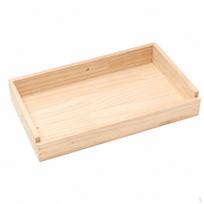 Paukščių lesykla, Laukinės gamtos maitinimo stotelė, Maisto indas, Medinis, Didelis, Stalo, Lauko, Dėl Wooden tray style beige