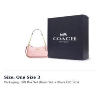 COACH Teri Artificial Leather Shoulder Bag Medium Women's Rouge Pink CAL51-IMPO One Size 3 black