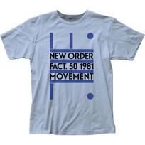 New Order Fact 50 1981 Marškinėliai Vyriški Roko ir Rolo Muzika Klasikinė Grupė Šviesiai Mėlyna 150 gray