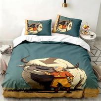 Avatar The Last Airbender 3pc set Perfect for bedroom use Comfortable bedding set includes a duvet cover and two pillowcases Ideal birthday or Christm 135cmx200cm