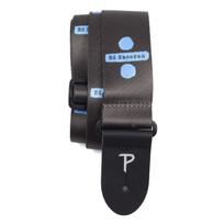 P Leathers Ed Sheeran Official Licensed Guitar Black Perri's Ltd. Strap, 2-inch, Color juoda