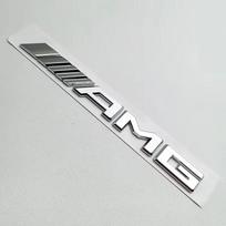 3D ABS Automobilio AMG Emblema Galinės Bagažinės Ženkliukas Lipdukas Mercedes Benz W204 W205 W203 W211 W212 W213 W201 W210 W124 W126 W140