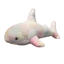 Sleeping Mate Animal Cartoon Shark Simulation Giant Shark Pillow Cushion Funny Kawaii Animal Reading Pillow Christmas Gifts white