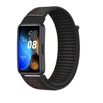 Dirželis, skirtas Huawei Band 8 9 7 Apyrankės Nailono kilpos išmanusis laikrodis Keičiamasis diržas Apyrankė Sportinė apyrankė 7 apyrankė Huawei Band 8 juoda ruda spalva