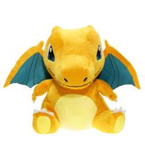 20CM Mega Charizard pliušiniai žaislai Mega evoliucija X&Y Charizard pliušinė lėlė minkšti pliušiniai žaislai lėlė gimtadienio dovana berniukams 20cm yellow