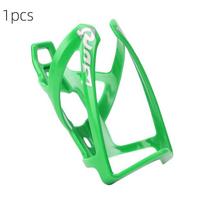 MTB/Road Bike Water Bottle Cage | Ultralight Colorful Cycling Holder (5 Colors) with Anti-Shock Design for Standard Bike Bottles green