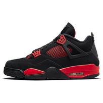 Air Jordan 4 Retro Red Thunder Unisex Sportbačiai Juodi Daugiaspalviai Purpuriniai CT8527-016 43 black