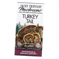 Daugiaspalvis kempinukas, Host Defense Mushrooms Turkey Tail, Fungi Perfecti (71441008) 120caps