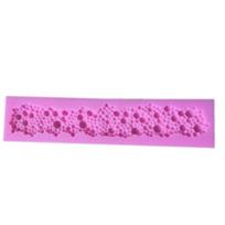 Chocolate Mold Easy to Clean Bubbles Shape Durable Decorating Chocolate Mold for Chef pink