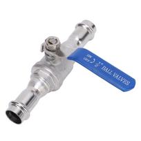 Press Ball Valve 1 2 Inch DN15 304 Stainless Steel Dual Press Connection Ball Valve for Industrial Use