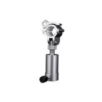 Aluminum Alloy Turret Fish Cage Fish Lures Rack Adjustable Fishing Rod Holder Fishing Chair Mount Umbrella Stand Rack gray