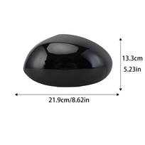 Rearview Mirror Cover Cap For Toyota AYGO 107 For Citroen C1 2005-2014 Gloss Black With Buckle Side Mirror Cap Car Accessories Left