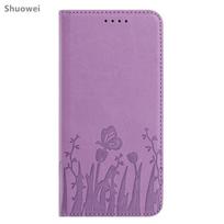 Flip Phone Case OPPO Reno 4 4F 5 5F 5Z 6 7 7Z Lite 4G 5G Leather Wallet Cover Casing OPPO Reno 5 5G levanda
