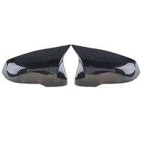 For BMW X1 F48 X2 F39 Z4 G29 F45 F46 F52 F40 Toyota Supra Car Replacement Rearview Side Mirror Cover Wing Cap Exterior Case Trim Gloss Black black
