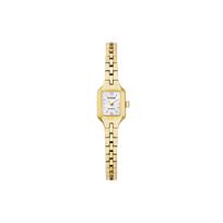 CITIZEN Solar Quartz Movement Stainless Steel Strap Watch Unisex White Dial EG2042-50A White Dial beige