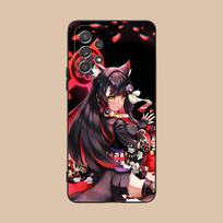 Mėlynojo archyvo Kosaka Wakamo dėklas telefonui Samsung Galaxy A56 55 54 53 52 51 36 35 34 23 16 15 5G Spalvotas dangtelis Mobiliesiems telefonams Prabangus Galaxy A51 5G black