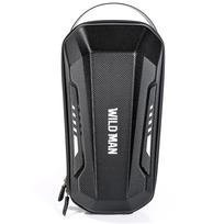 2L/3L/5L Universali elektrinio paspirtuko krepšio priedai Wild Man Suaugusiems Vandeniui atspari Xiaomi M365 paspirtukui Priekinis krepšys Dviratis Dviratis Par black