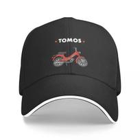 Tomos Automatic - Raudonas dangtelis Laisvalaikio beisbolo kepurės Reguliuojama kepurė Hip Hop vasarinės Unisex beisbolo kepurės Pritaikoma Daugiaspalvės One Size juoda