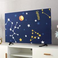 TV dangalas Apsauginis nuo dulkių dangalas 43 colių 50 colių 55 colių 65 colių sieniniams televizoriams Namų naudojimas Baldų apsauga 19 inches mėlyna