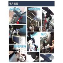 4mm Thick U-Shaped Bracket for 70Mai Round Dash Cam Rearview Mirror Mount Modification Accessories Default gray