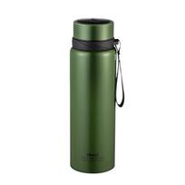 Didelė nerūdijančio plieno izoliuota termosinė gertuvė su dirželiu - Pritaikomas logotipas lauko veiklai ir kelionėms 1300 ml armijos žalia spalva