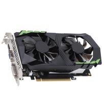Graphics Card 128-bit, 1250MHz Auto-Recognition GTX1050Ti 4G DDR5 4GB Desktop and Dual Fan Durable Computer Accessory for Desktops