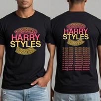 Harry Styles Love On UK Tour T-Shirt Wembley 2026 Dates Concert Fan Gift Tee Top 5XL įvairiaspalvis