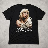 Billie Eilish T Shirt Aesthetic Pop Music Graphic Tee Adults Kids S brown