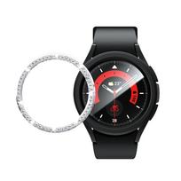 Diamond Bezel for Samsung Galaxy Watch 6 43mm 47mm Diamond Decoration Bezel Protector Protective Case for Galaxy Watch6 Galaxy Watch 6 43mm gryna