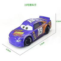 Cars Pixar Cars Toy Lightning McQueen Jackson Storm Mater Sally Sheriff 1:55 Diecast Model Car Collection Toy Birthday Gift
