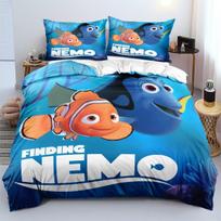 Finding Nemo Dory Bruce Squirt Crush Patalynės Komplektas Nemo Antklodės Užvalkalas Pagalvės Užvalkalas Viengulis/Dvigulis/Pilnas/Karališkas Dydis Miegamojo Dekoras 140x200cm