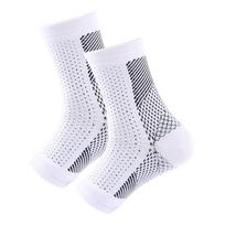 Atvirų pirštų suspaudimo kojinės su atrama nuo nuovargio (unisex) L/XL dramblio kaulas