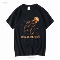 Royal Blood Uk 2023 T Shirt S M L Xl 2xl 3xl Long Or Short Sleeves Vintage Washed Fashion Homme Unisex Streetwear Comfortable S black