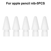 5/10/20 Pcs Replacement Pencil Tips For Apple Pencil 1St 2Nd Generation Ipencil Smooth Spare Nibs For Ipad Stylus Fine Nib 5PCS