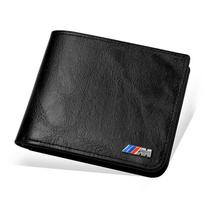 For BMW M M3 E46 E36 E30 E92 E87 E34 F10 E90 F30 E60 Luxury Metal Logo Car Driver License Leather Wallets Purses Credit Card Bag hbcp90 juoda