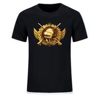 Newest Hot Game PUBG t shirt Men Aikooki Fashion Player unknown's Battlegrounds Men's short Sleeve t shirt PUBG Loose Size Clothe M brown