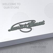 Automobilio dekoracija Metalinė Laurin & Klement L&K raidės emblema 3D lipdukas Priedai Skoda Superb Octavia Rapid Galinės bagažinės lipdukai
