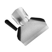 Professional Popcorn Packing Shovel Stainless Steel Baking Tool Shovel Chip Scoop  Kitchen Gadget Black Single Handle gray