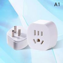 EU Plug Adapter US UK EU to EU Euro Plug Adapter Converter European Travel Power Adapter 2/3Pin Electric Socket Outlet US white