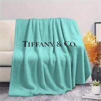 Tiffany spaudinio flanelinis pledas Miegamojo užtiesalas Sofos Kempingo Šiltas pledas Dovana šeimai ir draugams(MJ081) 150cm x 200cm