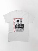 Simple Minds Simple Minds - Empires And Dance Classic T-Shirt 5XL balta